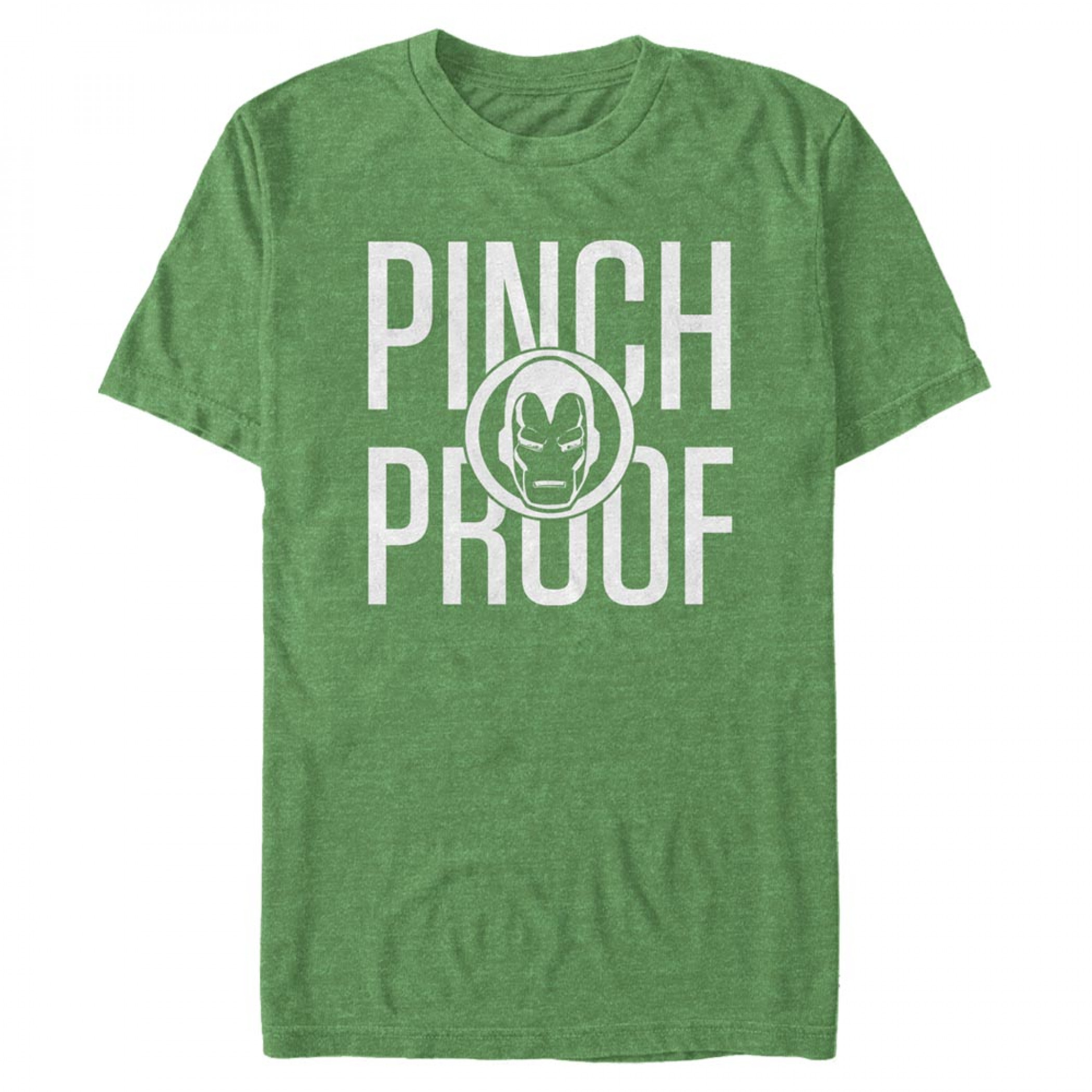 Iron Man Pinch Proof Green T-Shirt